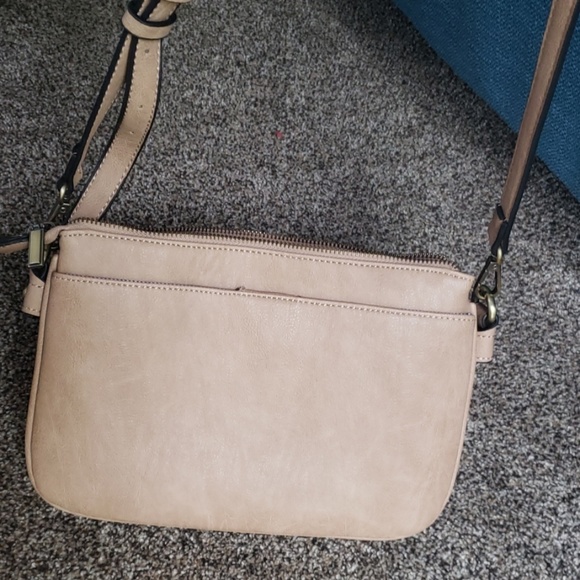 Tan crossbody bag - Picture 3 of 3